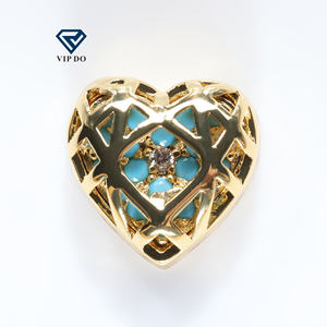 ราคาเครื่องประดับเครื่องประดับกลวงหัวใจคริสตัลเพทายเพชรแบบทำมือสร้อยข้อมือโซ่กระดูกไหปลาร้าวัสดุเครื่องประดับ - Product Image 4