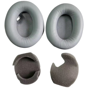 Coussinets d'oreille de remplacement en cuir protéiné souples <span class=keywords><strong>1</strong></span>:<span class=keywords><strong>1</strong></span> pour casque <span class=keywords><strong>Sony</strong></span> <span class=keywords><strong>WH</strong></span>-1000XM4 - Product Image 1