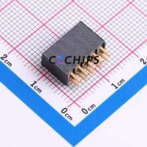 SSQ-105-01-G-D Pin Socket Through hole Component (THT),P=2.54mm Connector 2.54mm 2.54mm Square Hole Through Hole - Product Image 2