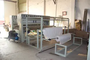 Machine de presse de gaufrage de vêtements de tissu de textile à ultrasons à vendre
