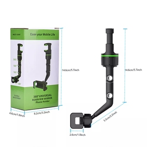 Hot Multi fonction <span class=keywords><strong>rétroviseur</strong></span> montage rotatif <span class=keywords><strong>voiture</strong></span> <span class=keywords><strong>support</strong></span> de <span class=keywords><strong>téléphone</strong></span> <span class=keywords><strong>support</strong></span> réglable véhicule Clip sur <span class=keywords><strong>support</strong></span> de <span class=keywords><strong>téléphone</strong></span> - Product Image 3