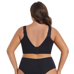 <span class=keywords><strong>Reggiseno</strong></span> Plus Size con Copertura Totale dalla Coppa C alla G, <span class=keywords><strong>Senza</strong></span> Ferretto, Traspirante, <span class=keywords><strong>Senza</strong></span> Cuciture, con Coppe Sottili e Comfort Elevato - Product Image 2