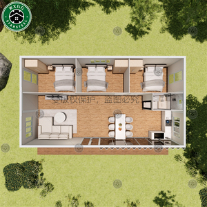 บ้านคอนเทนเนอร์สำเร็จรูปเหล็กกล้าทนทาน ขนาด 40 ฟุต แบบขยายได้ สำหรับขายส่งและสั่งทำพิเศษ - Product Image 6