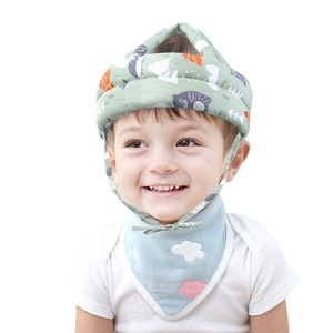 Protège-tête en coton pour <span class=keywords><strong>bébé</strong></span>, <span class=keywords><strong>casque</strong></span> de sécurité <span class=keywords><strong>anti</strong></span>-<span class=keywords><strong>chute</strong></span> pour la marche et le quatre-pattes, accessoire de protection de la tête - Product Image 5