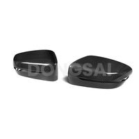 Kit extérieur en fibre de carbone compatible avec BMW M240i G42 Série 2 : Lame avant, jupes latérales, diffuseur arrière, spoiler, calandre avant, coques de rétroviseurs