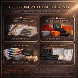 Caja de Vino Negra Personalizada de Fábrica |   Logotipo Gratuito con Inserto Personalizado y Múltiples Acabados para Vino Tinto, Licores, <span class=keywords><strong>Vodka</strong></span> y Bebidas - Product Image 5