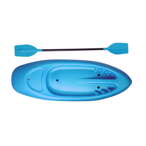 TOLEE KAYAK Rotomolded Kid Kayak Safe Single Fishing Canoe PE Hull Fishing Canoe with Paddle - Product Image 3