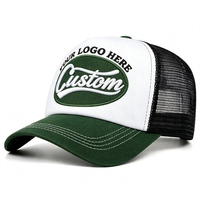 Gorra Trucker con Logotipo Personalizado, 5 Paneles, Malla Trasera, Fabricante Mayorista, Gorra Trucker de Algodón Premium, Logotipo con Parche OEM Personalizado, Precio de Fábrica