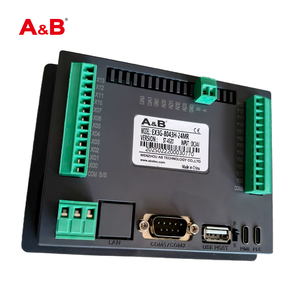 A & B 4.3inch <span class=keywords><strong>HMI</strong></span> màn hình cảm ứng Bảng điều chỉnh <span class=keywords><strong>PLC</strong></span> tất cả trong một Analog nhiệt độ độ ẩm lập trình logic máy nén điều khiển - Product Image 4