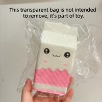 Jouets sensoriels mignons à remontée lente en forme de carton de lait à presser, cadeaux pour étudiants, fêtes