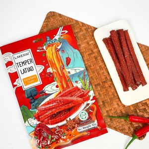 Snack chinois décontracté, délicieux, doux et épicé, en bandes et en tranches super épicées, Latiao, en sachet - Product Image 2