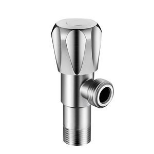 Robinet d'arrêt en acier inoxydable 304, 60 mm, raccord FPT x FPT, pour chauffe-eau de toilette et robinet de salle de bain - Product Image 2