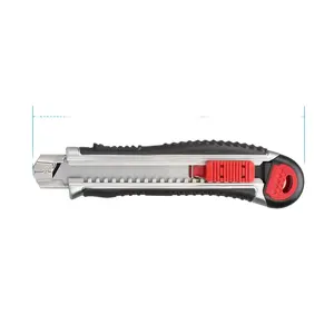 Assist coltello multiuso per taglierina di sicurezza retrattile automatico con cromatura perlata da 18mm