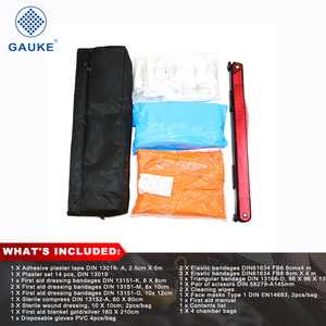 <span class=keywords><strong>Kit</strong></span> <span class=keywords><strong>de</strong></span> emergencia <span class=keywords><strong>para</strong></span> coche estándar europeo Gauke, chaleco <span class=keywords><strong>de</strong></span> seguridad triangular <span class=keywords><strong>de</strong></span> advertencia y botiquín <span class=keywords><strong>de</strong></span> <span class=keywords><strong>primeros</strong></span> <span class=keywords><strong>auxilios</strong></span> DIN 13164 - Product Image 3