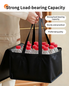 <span class=keywords><strong>Borsa</strong></span> <span class=keywords><strong>Termica</strong></span> Personalizzata di Alta Qualità Extra Large in Tessuto Non Tessuto con Stampa Leopardata <span class=keywords><strong>per</strong></span> Consegna Pasti e Bevande con Logo Stampato - Product Image 5