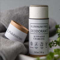 Carton de papier artisanal recyclé à motif de fleurs au design mignon avec revêtement UV Tube de papier en rouleau d'insertion en plastique pour rouge à lèvres brillant à lèvres