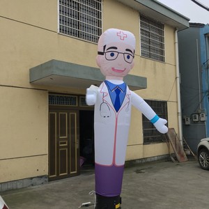 Muñeco Inflable Personalizado de Doctor Bailarín, Muñeco Inflable de Bienvenida para Publicidad - Product Image 6