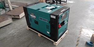 12kva 10KW 50/60Hz 12V DC im lặng làm mát bằng nước Diesel giá Máy phát điện - Product Image 4