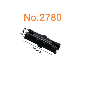 100PCS Bộ phận kỹ thuật khối xây dựng cổ điển moc gạch số lượng lớn phụ kiện kỹ thuật các bộ phận kết nối pin PEG chéo trục - Product Image 2