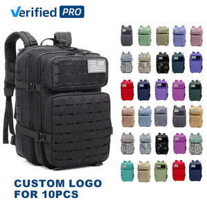 Zaino personalizzato 45-50L con Computer Interlayer da viaggio tattico da esterno compatibile con Molle zaino tattico da pranzo - Product Image 1