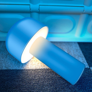 Lampe de nuit LED en forme de champignon, commande tactile, alimentation USB, couleur blanc chaud changeante, lampe de bureau pour chambre à coucher, salle d'étude - Product Image 4