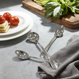 Juego de cubiertos sinfónicos desechables de lujo, cubiertos de boda elegantes de acero inoxidable en <span class=keywords><strong>la</strong></span> mesa, diseño de cuchara y tenedor - Product Image 3