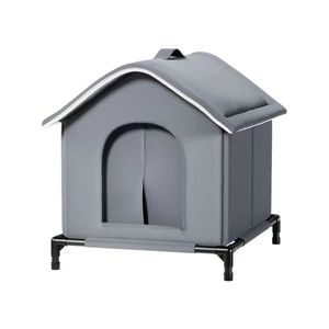 Katzenhöhle Rechteckig Modisch Klassisch <span class=keywords><strong>Outdoor</strong></span> Winter Wärmebeständig Wasserdicht Regenfest Verdicktes Geschlossenes Zelt zum Warmhalten - Product Image 1