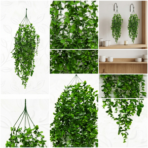 Artificial Hanging Green <b>Leaf</b> Creeper Decorative Foliage Vine Plant for Home Balcony Garden <b>Wall</b> and Indoor <b>Decor</b> - Product Image 6