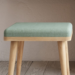 Fresh Modern Style Hot Sale Bedroom Furniture Mint Green Wooden Vanity <strong>Dressing</strong> <strong>Table</strong> <strong>Stool</strong> - Product Image 5