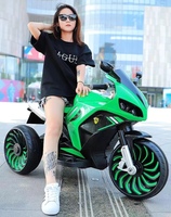 Moto électrique pour enfants Vélo pour enfants Moto à trois roues Moto électrique grande taille
