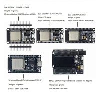 ESP-32 papan pengembangan WIFI 2-in-1 CPU dual core daya rendah ESP32 ESP-32S 2.4 GHz