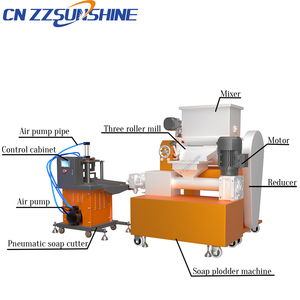 Good Performance <b>Mini</b> <b>Scale</b> Soap Making Machine Set High Efficiency Bath Toilet Soap Produce Production Line - Product Image 5