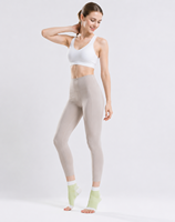1 paire de t-shirt de soutien cheville personnalisable, chaussettes de soutien de la fasciite plantaire, sans manches de Compression, de marche, Sport, basket-ball, unisexe pour femmes et hommes
