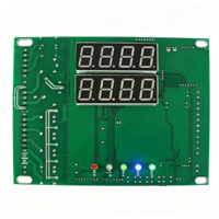 Carte de commande de paiement par monnaie/code pour distributeur d'eau, fournisseur de cartes PCB d'assemblage, affichage 4 ou 5 chiffres pour distributeur d'eau