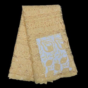 <span class=keywords><strong>NET</strong></span> và sequins ren vải long lanh ren vải Tulle pháp biên giới ren mn106 - Product Image 5