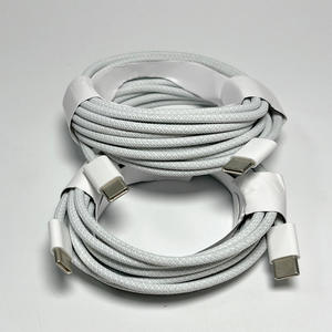 <span class=keywords><strong>Cable</strong></span> de Datos Tipo-C de Carga Rápida de 60W, <span class=keywords><strong>Cable</strong></span> de Carga Rápida PD con Doble Cabeza Trenzada de 1M 2M 3M de Longitud - Product Image 2