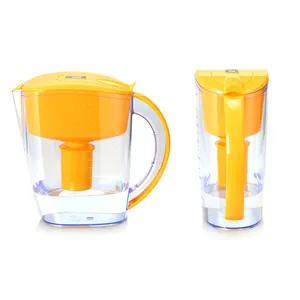 Ama-zon eco friendly top sale mineral hydrogen alkaline ionized water filter pitcher