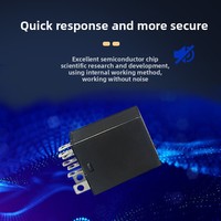 SENNDIK Dua Relay Solid State Normal Terbuka SRS1-1202R-2 Set Kontrol DC 90-240VAC 2A Pemasangan di Rel Tujuan Umum
