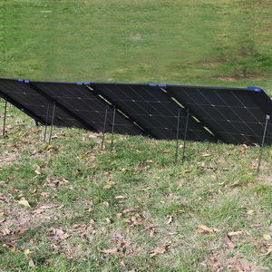 Oferta Especial: Panel Solar Portátil Plegable de 280W, Negro e Impermeable, con Celdas de 125mmx125mm para Camping y Energía Móvil al Aire Libre - Product Image 5
