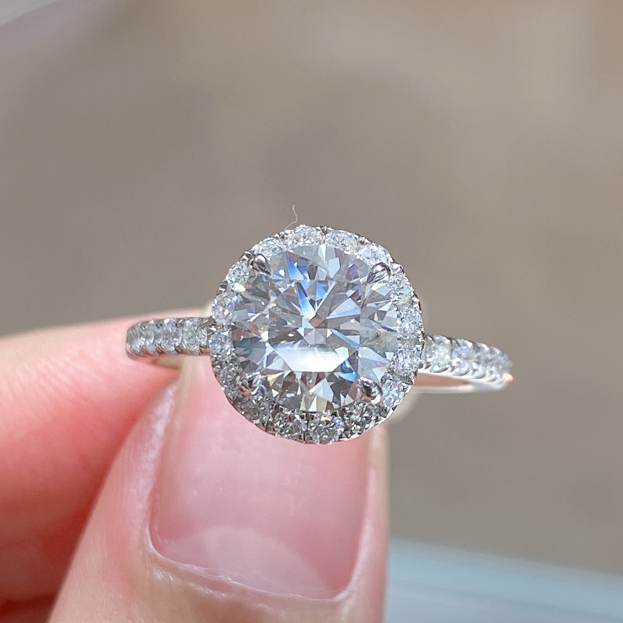 1.0ct Lab Diamond Ring SDA3050
