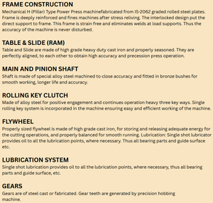 Prensa Mecánica de Alto Rendimiento Tipo H para Trabajo Pesado de Conformado, Punzonado y Estampado de Metales, Modelo PH10 - Product Image 3