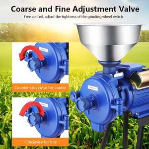 Moulin à farine électrique multifonctionnel pour céréales, grains et feuilles, idéal pour la boulangerie, la malterie et l'agriculture, prix usine - Product Image 6