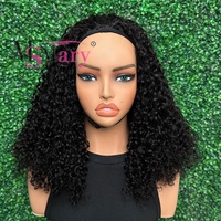 Pelucas Vietnamitas Baratas de Cabello Humano 100% Natural, SDD Super Double Drawn, Peluca Media Lista para Usar, Rizos Pixie, Paquetes de Cabello Humano