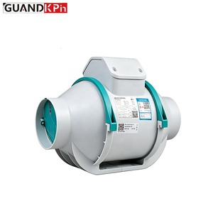 Ventilateurs d'extraction à flux diagonal à économie d'énergie, directement de l'usine - Châssis en PP ignifuge avec pales en ABS PC ignifuges - Product Image 1