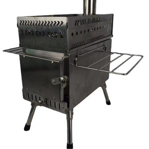 Presa di fabbrica all'ingrosso campeggio all'aperto stufa a legna calda se stessi stufe calde della tenda della Sauna - Product Image 1