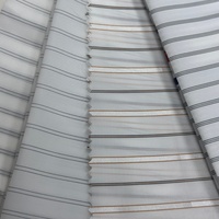 Tissu de doublure robuste et résistant à l'usure pour vêtements de travail, uniformes, doublures de vêtements industriels – Matière première en stock