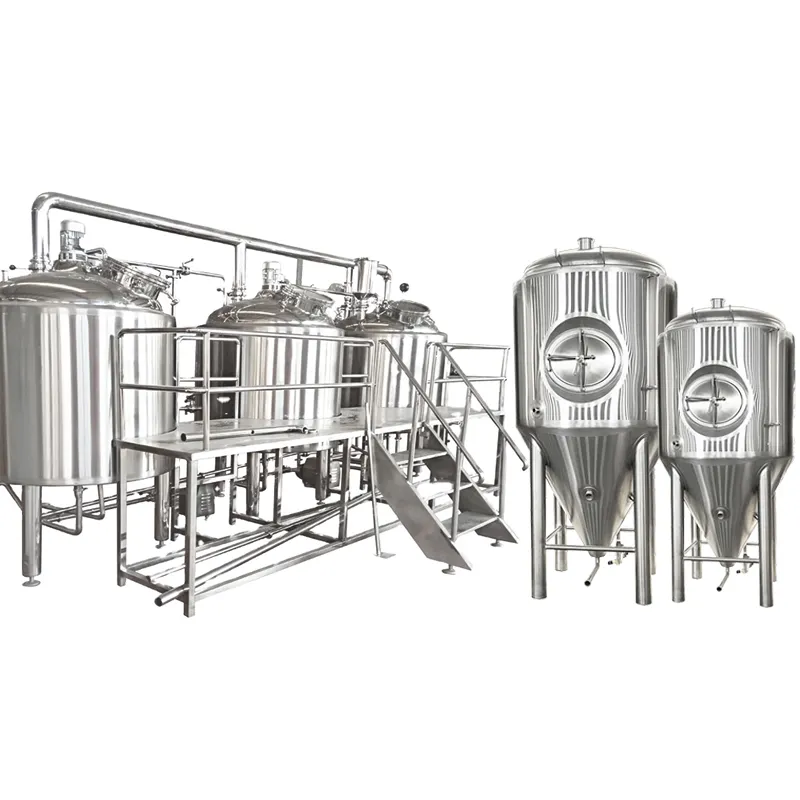 Industrial commercial beer brewing equipment turkey used large brewery with new design for sale