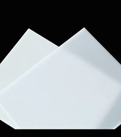Panneau de diffusion en acrylique translucide opale blanc laiteux, découpe laser, traitement personnalisé disponible, 1220x2440mm, résistant aux intempéries