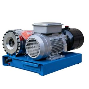 Electric Hose <b>Crimping</b> Equipment Complete <b>Set</b> with Pump and Dies for Rubber Product Fabrication - Product Image 6