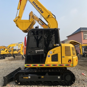 Offre Spéciale d'occasion bon marché KOMATSU Excavatrice PC70-8 de 7 tonnes, moteur d'origine de mini-pelle d'occasion EPA Nice - Product Image 5